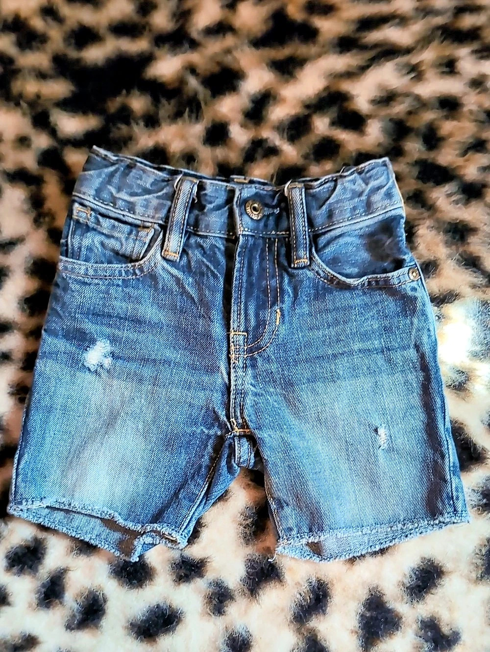babyGap 1969 Denim Shorts Baby 12-18M Blue